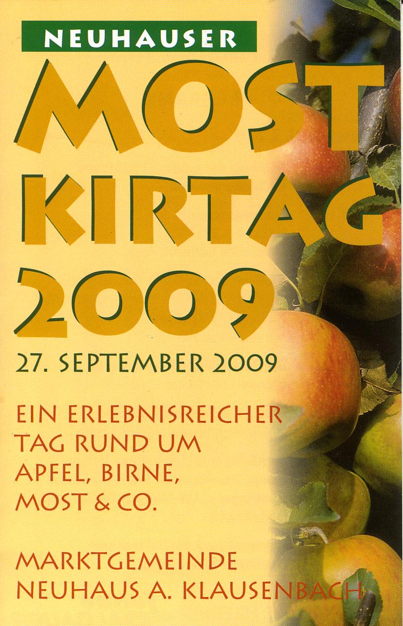 2009-09-27 Ausflug zum Mostkirtag in Neuhaus